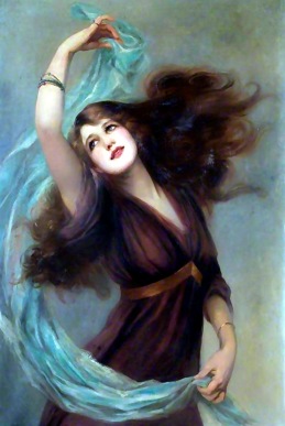 Esme Dancing by Beatrice Offor, 1907